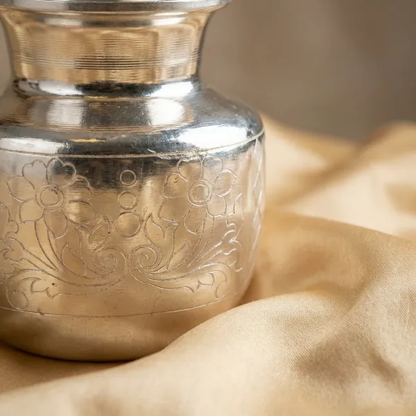 Germen_Silver_Raditional_Silver_Plated_Brass_Kalash_|_Pooja_Lota_With_Floral_Engraving