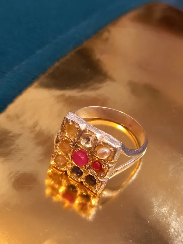 Navratan_Ring_(Navratna_Angoothi)__White_Metal