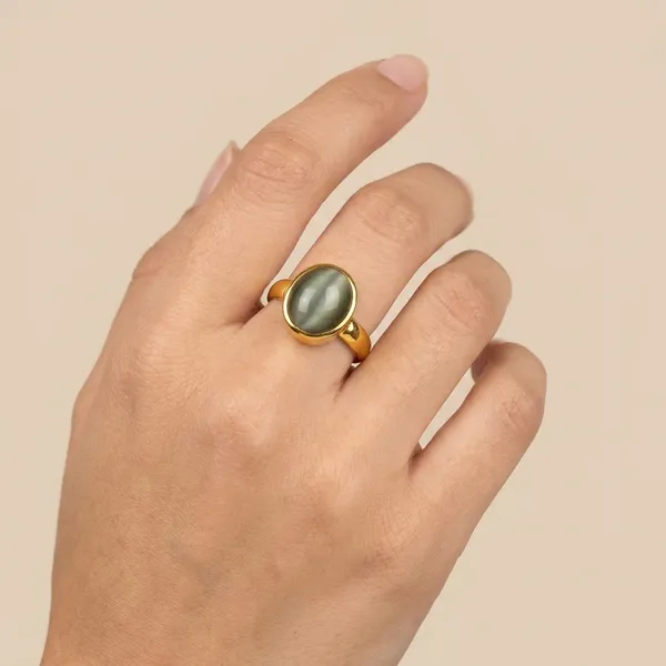 Cat'S_Eye_(Lehsuniya)_Ring__Lab_Certified_Created,_Alloy_Metal
