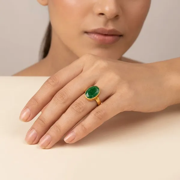 Emerald_(Panna)_Ring__Lab_Certified_Created,_Alloy_Metal