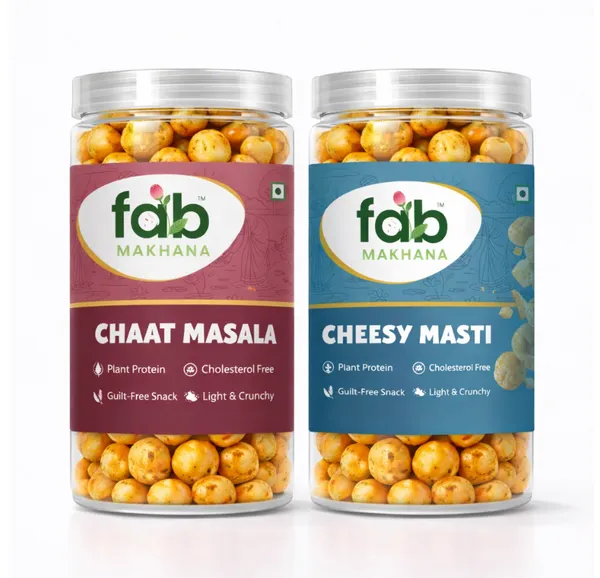 Fab_Makhana_Cheesy_Masti_Cheese_Flavored_Roasted_Foxnuts__And_Chaat_Masala_Roasted_Foxnuts_Snack