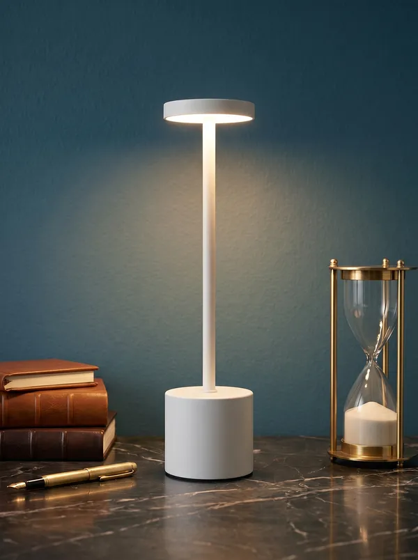 White_Egret_Lamp