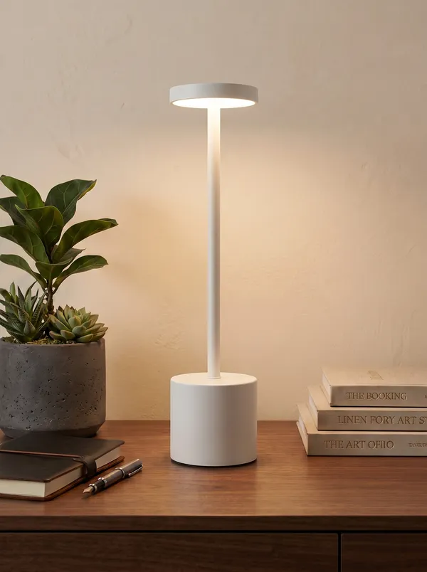 White_Egret_Lamp