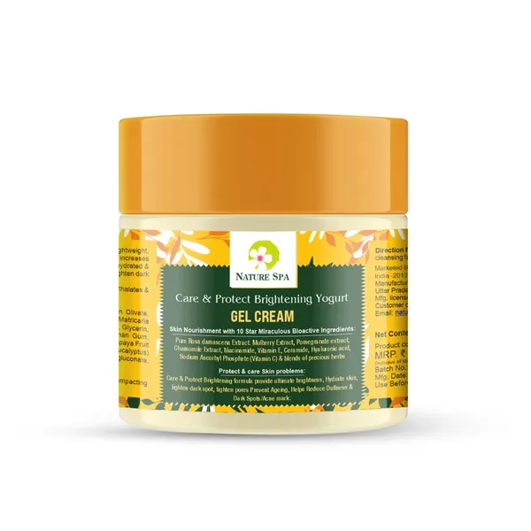 Nature_Spa_Brightening_Yogurt_Gel_Cream_(100Ml)_Rose,_Niacinamide,_Vitamin_C_&_Hyaluronic_Acid_Dermatologically_Tested