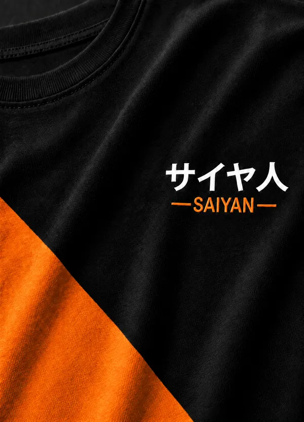 Boys_Orange_Color_Stylized_cotton_anime_style_Half_Sleeve_and_Half_pant_Set