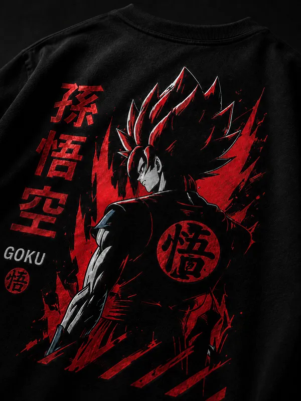 Boys_Red_Color_Stylized_cotton_anime_style_Half_Sleeve_and_Half_pant_Set