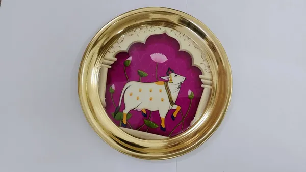 8_Inch_Royal_Kamdhenu_Temple_Brass_Thali