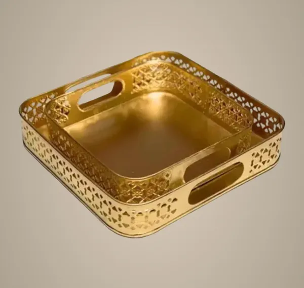 Decorative_Golden_Serving_Tray_With_Intricate_Cut-Out_Design