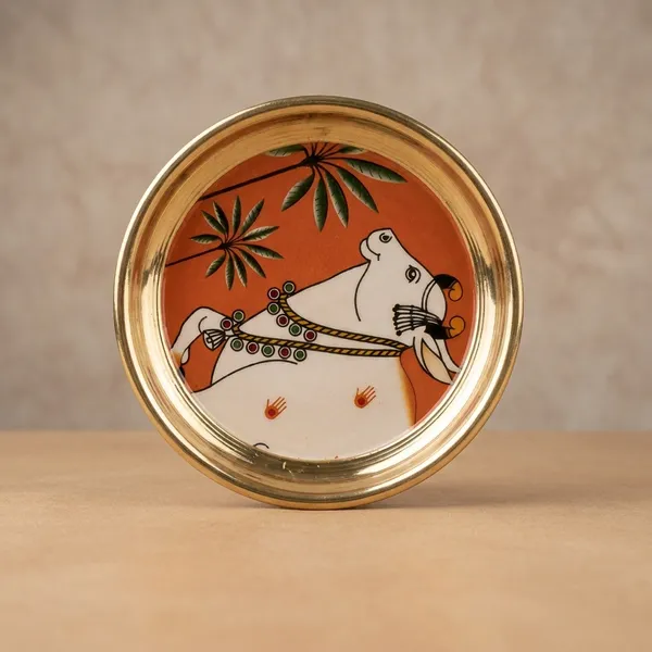 6_Inch_Orange_Kamdhenu_Palm_Brass_Thali