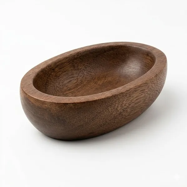 Handcrafted_Wooden_Bowl_-_Dark_Brown_Oval_Nuts_Serving_Bowl