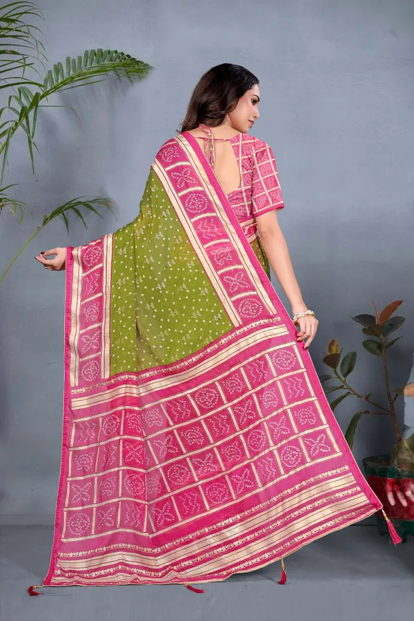 Ragreeti_Lifestyle_Heavy_Dul_Moss_Silk_Saree_|_Beautiful_Foil_Print_Design_with_Contrast_Piping