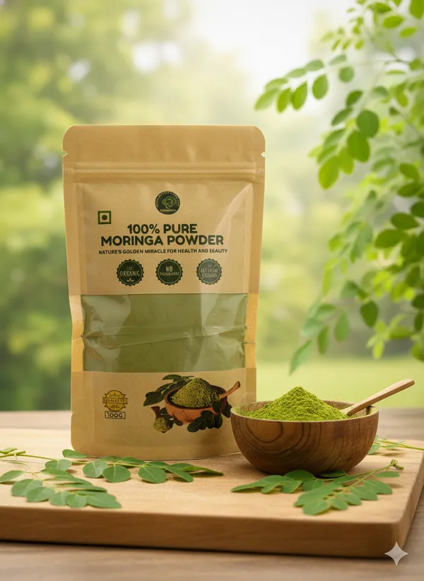 Premium_And_Organic_Moringa_Powder_0.1_Kg