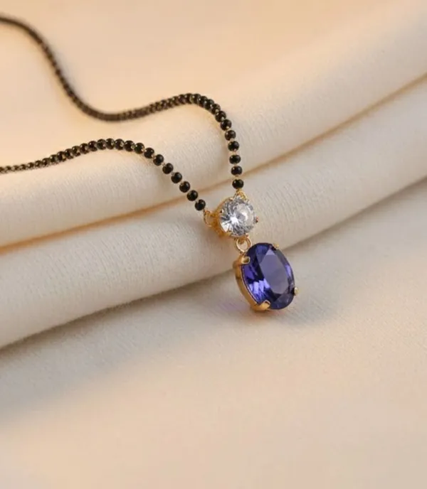Dark_Blue_Beaded_Mangalsutra