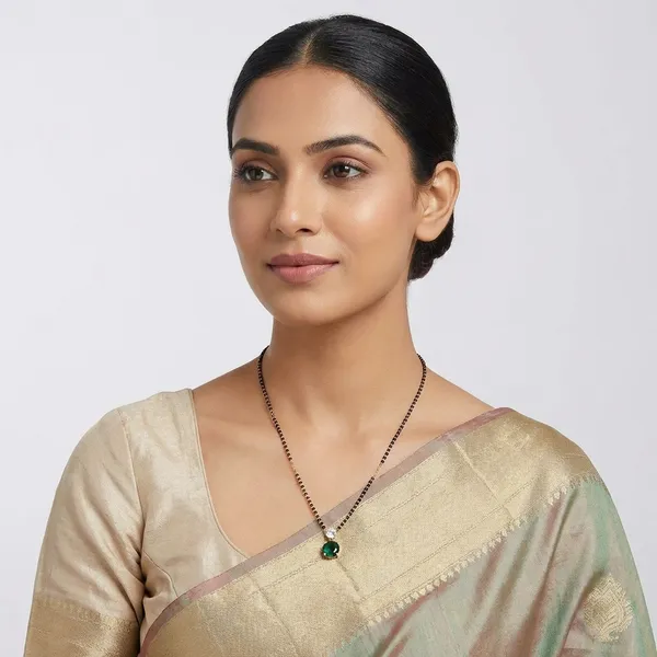 Green_Beaded_Mangalsutra_Necklace