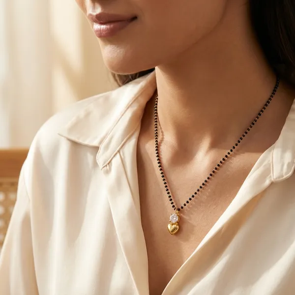 White_Beaded_Mangalsutra_Necklace