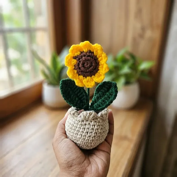 Yellow_Handmade_Crochet_Sunflower_In_Pot_Home_Decor_Showpiece