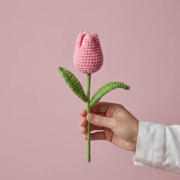 Pink_Handcrafted_Crochet_Flower_Bouquet_Set_Decorative_Artificial_Floral_Arrangement