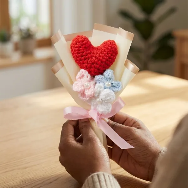 Red_Handcrafted_Crochet_Heart_Bouquet_With_Decorative_Flowers