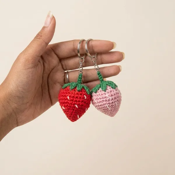 Multicolor_Handmade_Crochet_Keychain_Set
