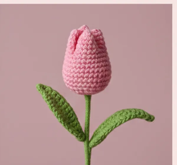 Pink_Handcrafted_Crochet_Flower_Bouquet_Set_Decorative_Artificial_Floral_Arrangement