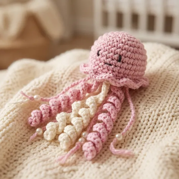 Multicolor_Handmade_Crochet_Jellyfish_Soft_Toys_keychain_Pack_Of_4