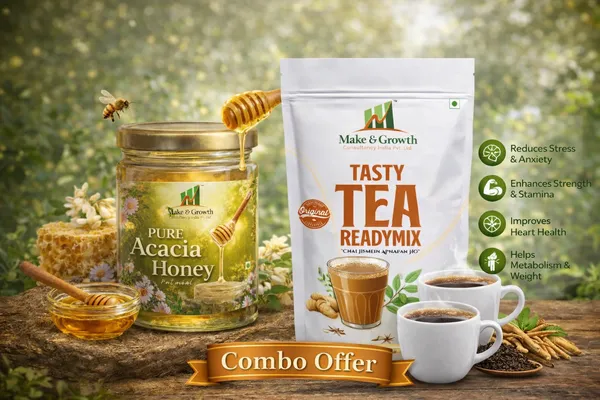 Make_And_Growth_Combo_5_-_Aswagandha_Tea_And_Pure_Acacia_Honey_Pack_Of_2