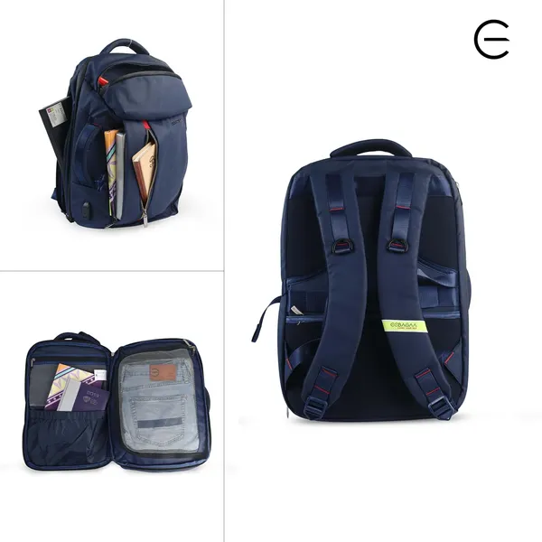 Navy_Blue_Matte_Travel_Bag_For_Men_And_Women