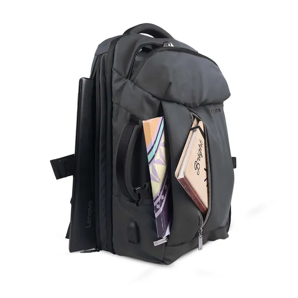 Grey_Matte_Travel_Bag_For_Men_And_Women