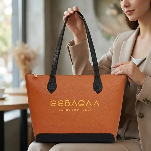 Brown_Pu_Tote_Handbag_For_Women