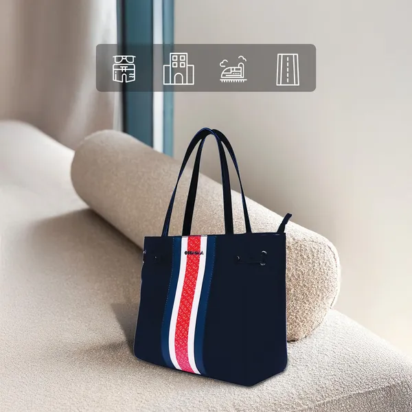 Navy_Blue_Leather_Tote_Handbag_For_Women