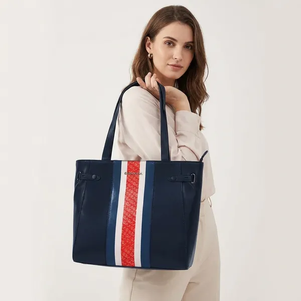 Navy_Blue_Leather_Tote_Handbag_For_Women