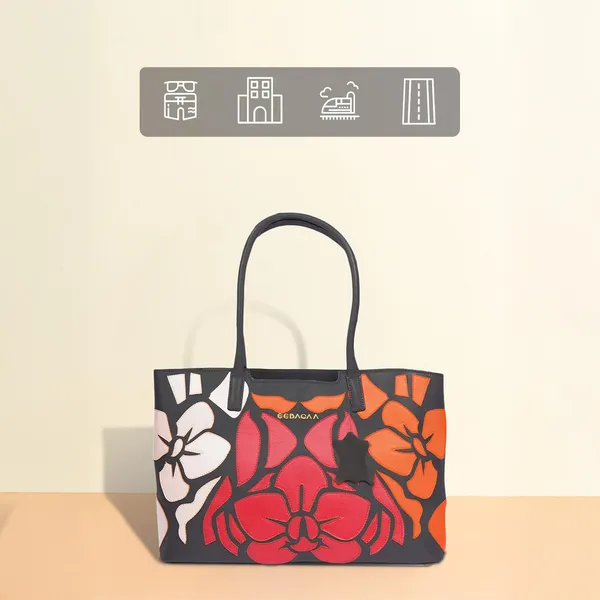 Multicolor_Leather_Tote_Handbag_For_Women