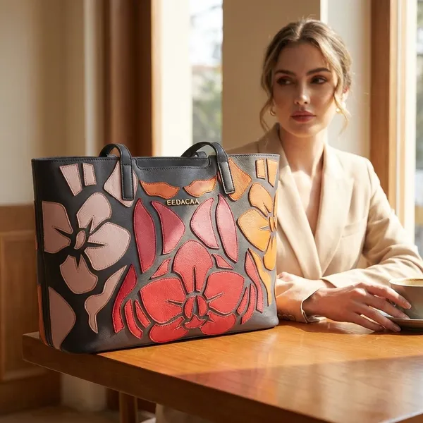 Multicolor_Leather_Tote_Handbag_For_Women