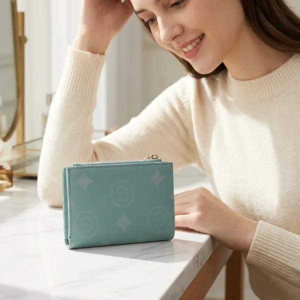 Mint_Green_Pu_Wallet_For_Women