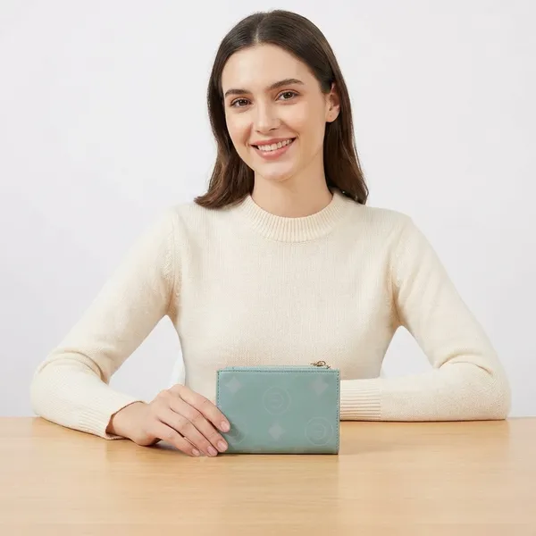 Mint_Green_Pu_Wallet_For_Women