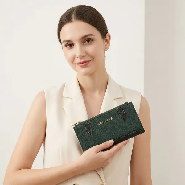 Green_Pu_Wallet_For_Men_And_Women