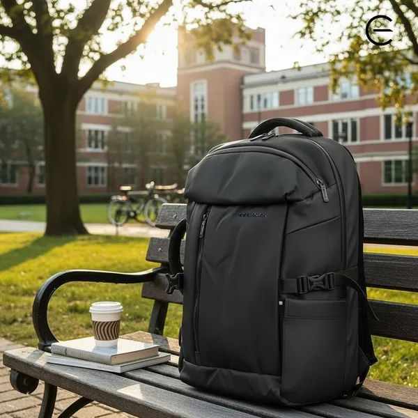 Black_Matte_Travel_Bag_For_Men_And_Women