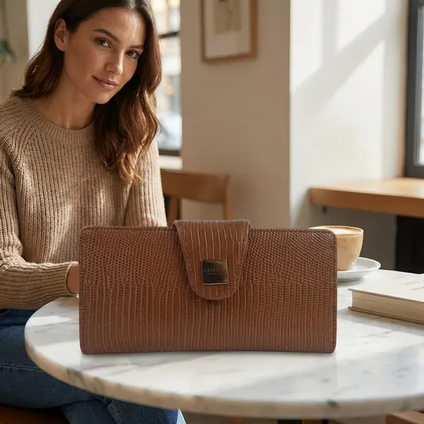Brown_Pu_Wallet_For_Women
