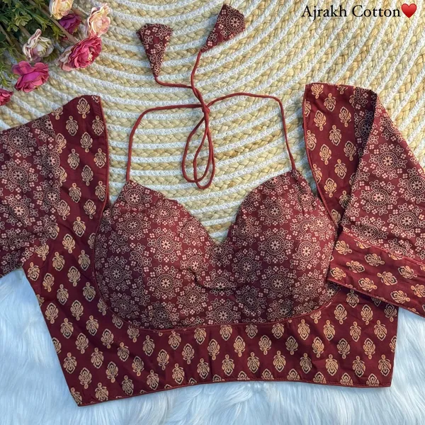 Maroon_Cotton_Blouse_For_Women