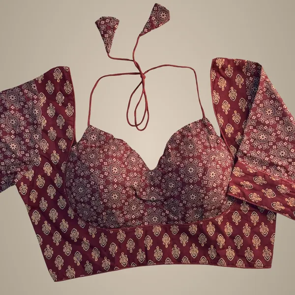 Maroon_Cotton_Blouse_For_Women
