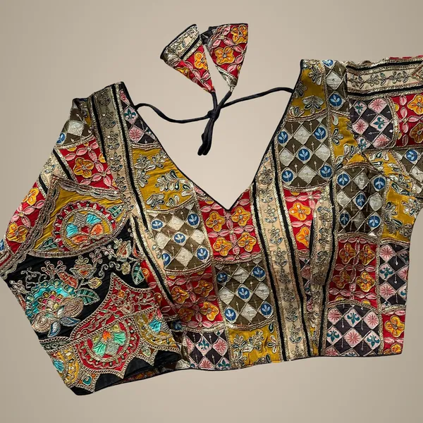 Black_Natural_Crepe_Blouse_For_Women