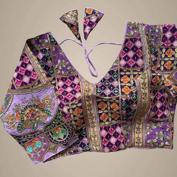 Purple_Natural_Crepe_Blouse_For_Women