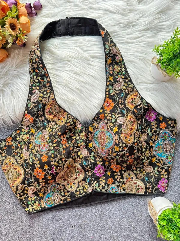 Black_Natural_Crepe_Blouse_For_Women