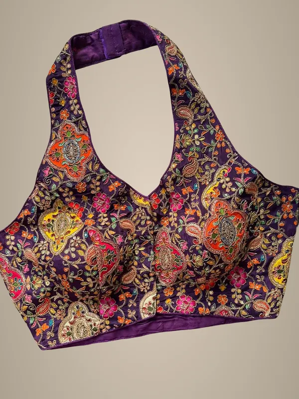 Purple_Natural_Crepe_Blouse_For_Women
