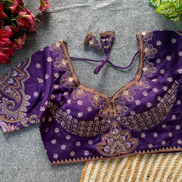 Purple_Natural_Crepe_Blouse_For_Women