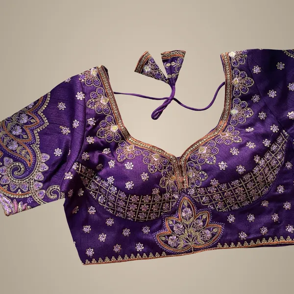 Purple_Natural_Crepe_Blouse_For_Women