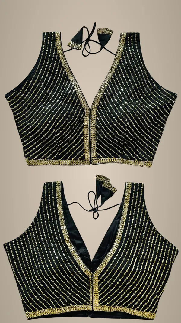Black_Italian_Silk_Blouse_For_Women