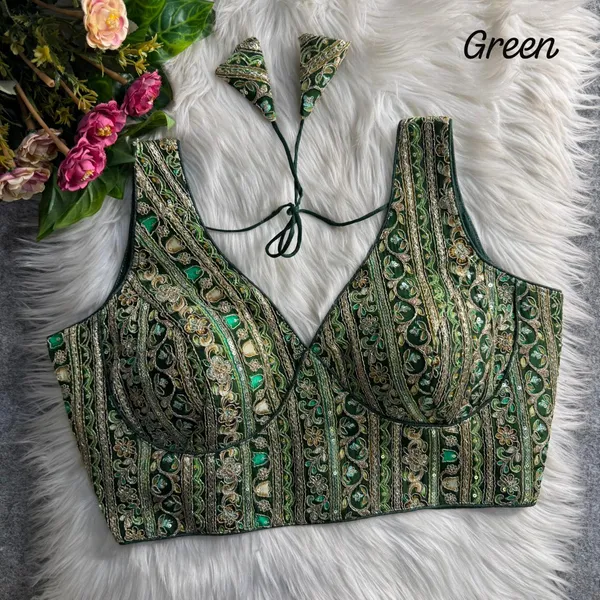 SABYASACHI_STYLE_NECK_HEAVY_POSITION_WORK_BLOUSE-GREEN