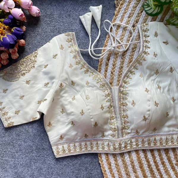 White_Italian_Silk_Blouse_For_Women
