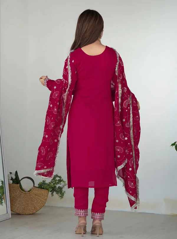 Pure_Georgette_Sequins_Embroidered_Kurta_Set